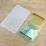 Large Safe Silicone Tray Mould Artist Mold Irregular Coaster Resin Craft Art DIY V201-EZ1169970A1