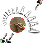17 Caulking Finisher Caulk Nozzle Applicator Sealant Finishing Scraper Tools V201-EZ1170673A1