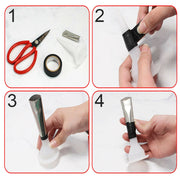 17 Caulking Finisher Caulk Nozzle Applicator Sealant Finishing Scraper Tools V201-EZ1170673A1