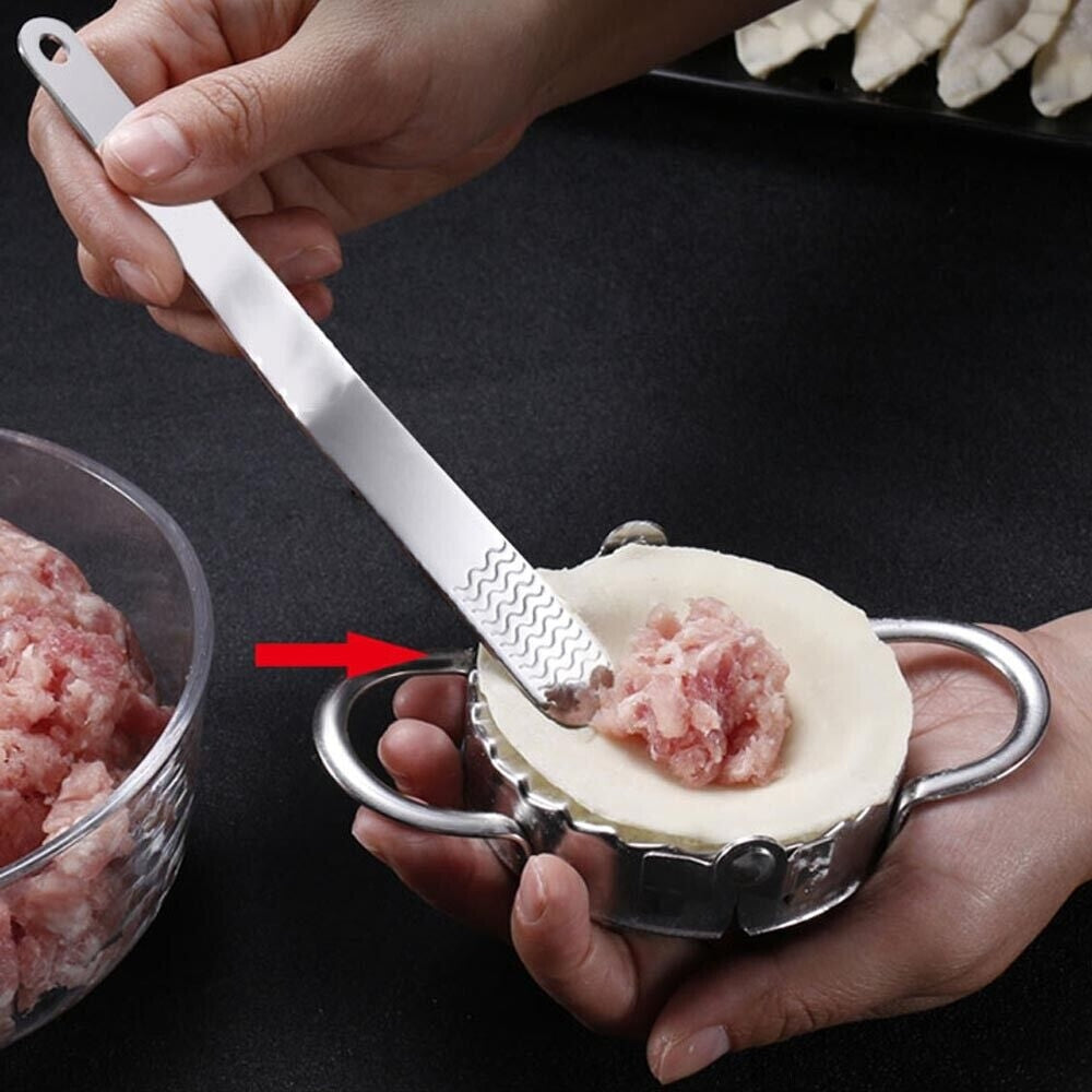 Dumpling Maker Set Stainless Steel Dough Press Making Mold Mould Tool AU V201-EZ1171966A1