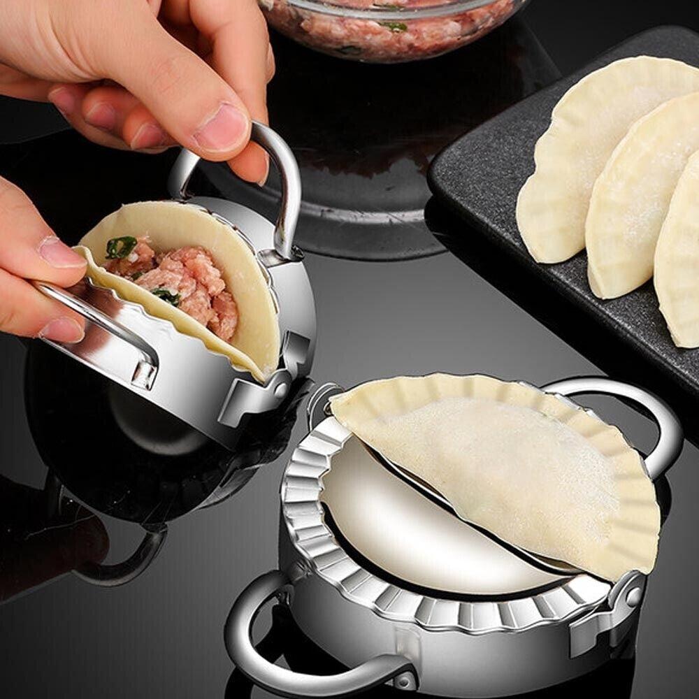 Dumpling Maker Set Stainless Steel Dough Press Making Mold Mould Tool AU V201-EZ1171966A1