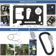 Tactical Emergency Survival Kit Outdoor Sports Hiking Camping SOS Tool Equipment V201-FAZ0039BU8AU