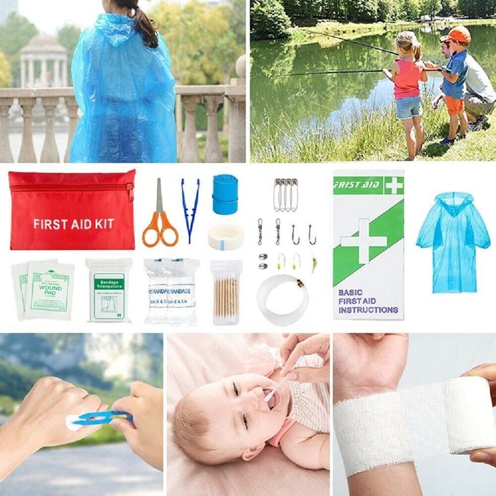 Tactical Emergency Survival Kit Outdoor Sports Hiking Camping SOS Tool Equipment V201-FAZ0039BU8AU