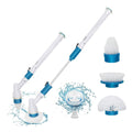 Electric Cordless Spin Scrubber Super Power Scrubber Turbo Scrub Clean Brush V201-FAZ0120DB8AU