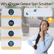 Electric Cordless Spin Scrubber Super Power Scrubber Turbo Scrub Clean Brush V201-FAZ0120DB8AU