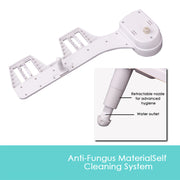 Toilet Bidet Seat Hygiene Water Wash Clean Unisex Easy Attachment Dual Nozzles V201-FAZ0181008AU