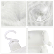 3D Spa Mesh Bath Pillow Neck Back Support Bathtub Tub Cushions V201-FAZ0230WH8AU