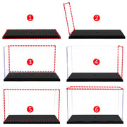35x25x20CM Acrylic Display Case Dustproof Car Trucks Vans Model Box Collection Storage V201-FAZ0407TR8AU