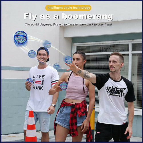 Flying Ball UFO Toy Flynova Pro Spinner Hand Mini Drone Helicopter Hover Gift V201-FAZ0702RE8AU