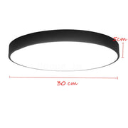 30CM LED Ceiling Light Modern Surface Mount Flush Panel Downlight Ultra-thin V201-FBA0030BL8AU