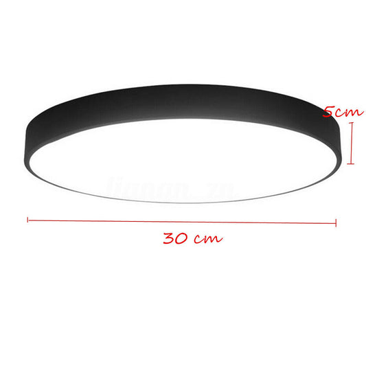 30CM LED Ceiling Light Modern Surface Mount Flush Panel Downlight Ultra-thin V201-FBA0030BL8AU