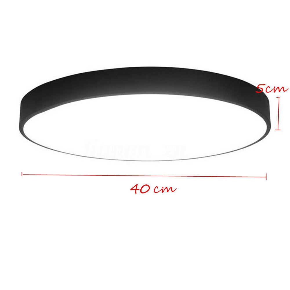 40CM LED Ceiling Light Modern Surface Mount Flush Panel Downlight Ultra-thin V201-FBA0040BL8AU
