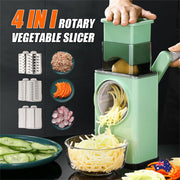 Kitchen Vegetable Food Manual Rotary Drum Grater Chopper Slicer Fruit Cutter V201-FCA0042GE8AU