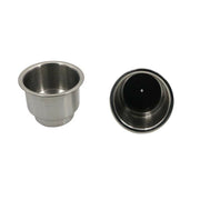 4PCS Stainless Drink Cup Holder Insert for Boat/Car/Truck RV/Camper/Yacht/Sofa V201-FCA0452007AU
