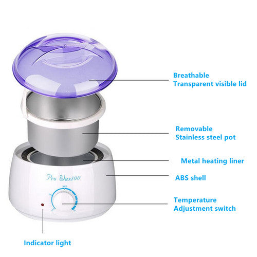 Wax Pot Wax Strips Warmer Heater Waxing Machine V201-FDZ0006WH8AU