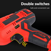 Red Cordless Electric Reciprocating Saw Cutter w+ Blades For Makita Battery V201-FDZ0030RE8AU