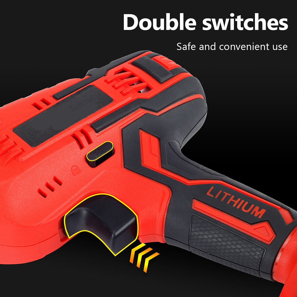 Red Cordless Electric Reciprocating Saw Cutter w+ Blades For Makita Battery V201-FDZ0030RE8AU