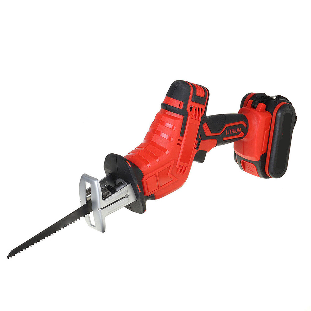 Red Cordless Electric Reciprocating Saw Cutter w+ Blades For Makita Battery V201-FDZ0030RE8AU
