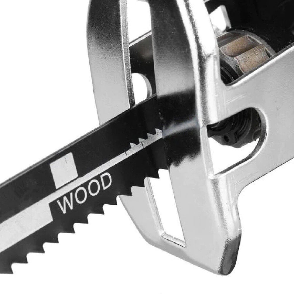 Yellow Cordless Electric Reciprocating Saw Cutter w+ Blades For Makita Battery V201-FDZ0030YL8AU