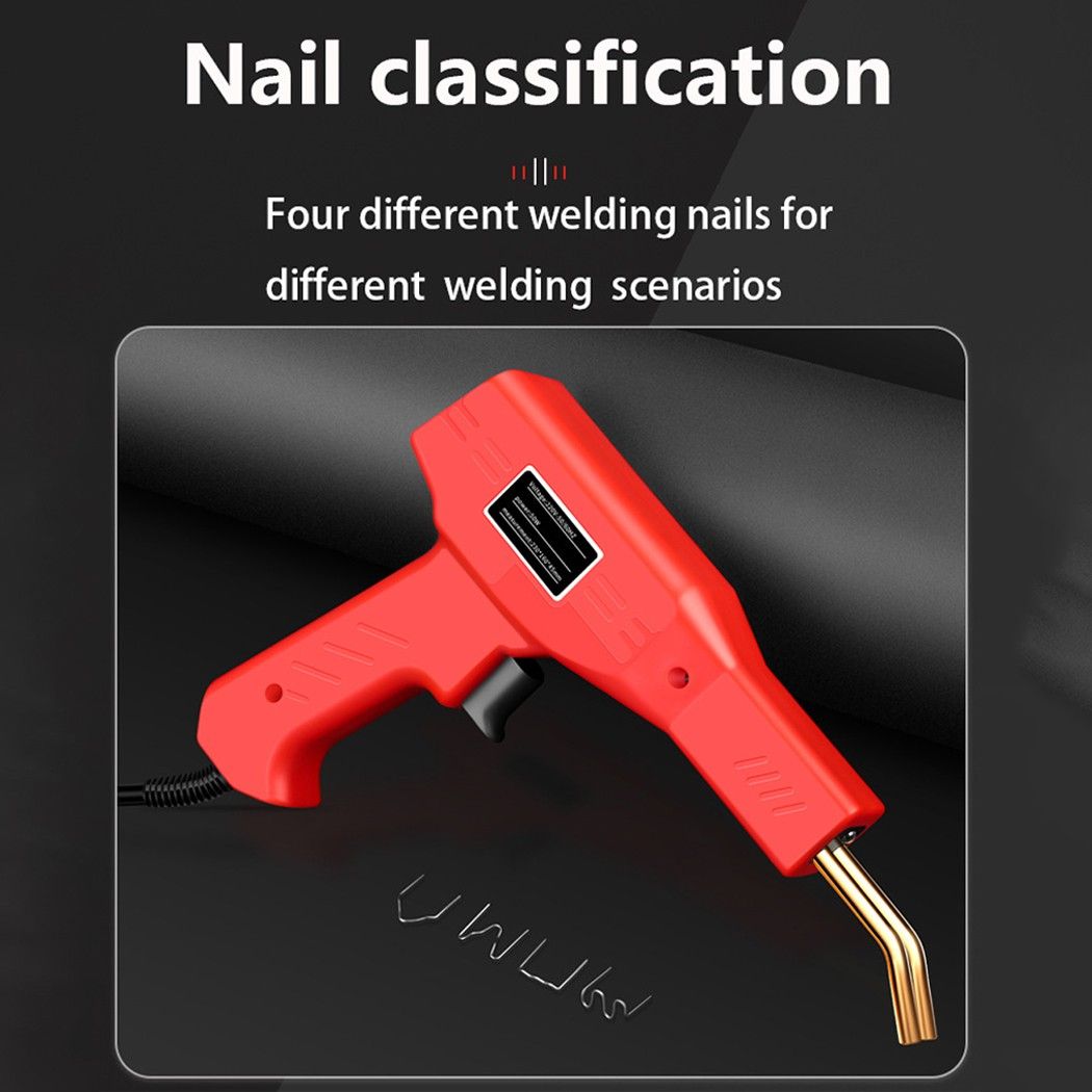 Hand held Welder Weld Repair of Plastic Cracks Hot Stapler Machine Garage Tool V201-FDZ0065RE8AU