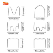 2200PCS Plastic Welder Garage Tool Hot Staple Staplers Bumper Repair Welding Kit V201-FDZ0066BL8AU