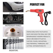 Plastic Welder Garage Tool Hot Staple Staplers Bumper Repair Welding Machine Kit V201-FDZ0067BL8AU