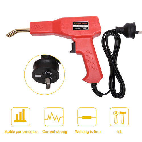 Plastic Welder Garage Tool Hot Staple Staplers Bumper Repair Welding Machine Kit V201-FDZ0067BL8AU