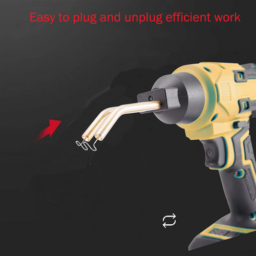 Cordless Plastic Welder Hot Stapler Bumper Repair Welding Machine +400 Staples V201-FDZ0068YL8AU