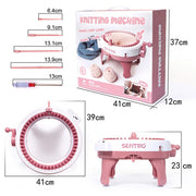 48 Needles DIY Knitting Machine Weaving Swift Yarn Fiber String Ball Wool Winder V201-FDZ0448PI8AU