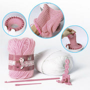 48 Needles DIY Knitting Machine Weaving Swift Yarn Fiber String Ball Wool Winder V201-FDZ0448PI8AU