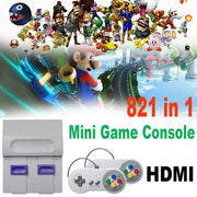 821 Games in 1 HDMI Retro Mini Game Console Classic Video Game with 2 Controller V201-FDZ0821GR8AU