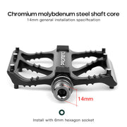 1 Pair Bicycle Pedal Mountain Road Bike Cycling Anti Slip Bearing Pedals V201-FDZ1102BL8AU