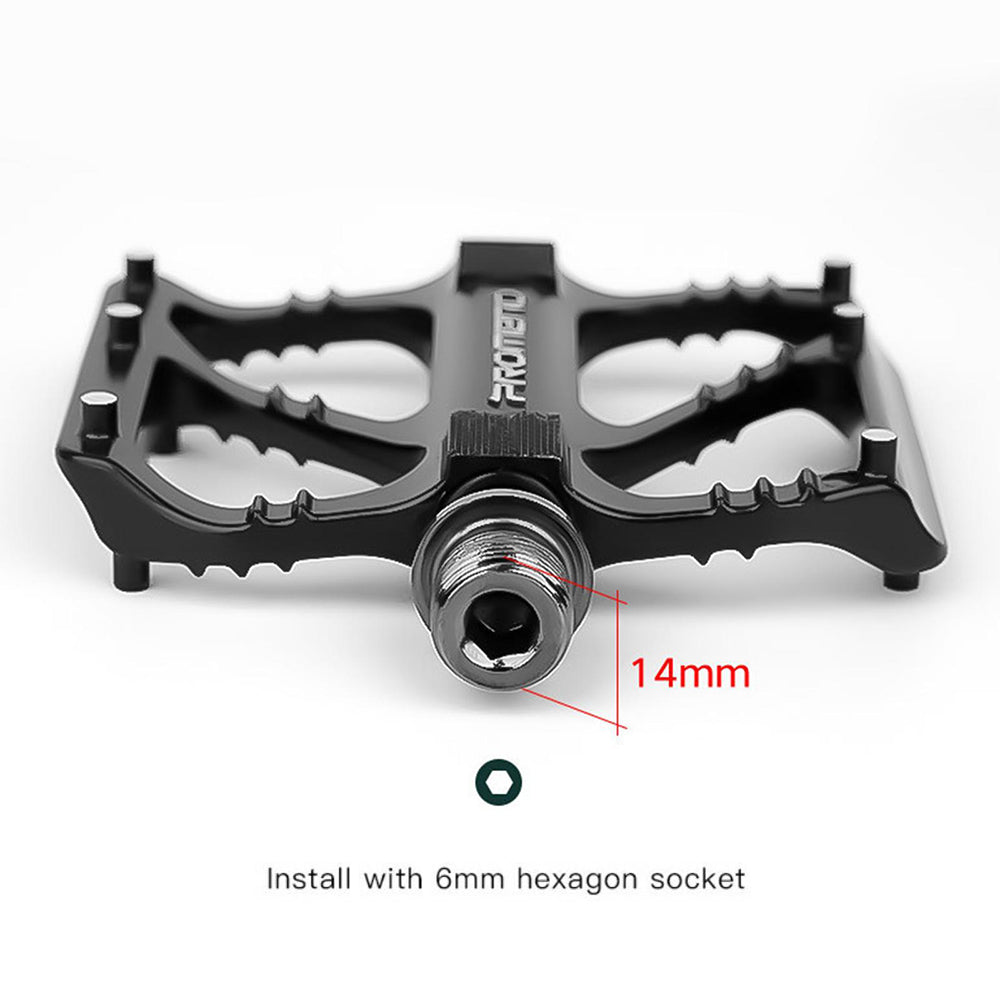 1 Pair Bicycle Pedal Mountain Road Bike Cycling Anti Slip Bearing Pedals V201-FDZ1102BL8AU