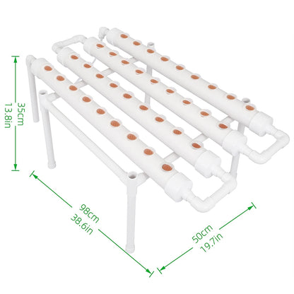 36 Sites Hydroponic Grow Tool Kits Vegetable Garden System 220V Water Pump V201-FDZ1128WH8AU