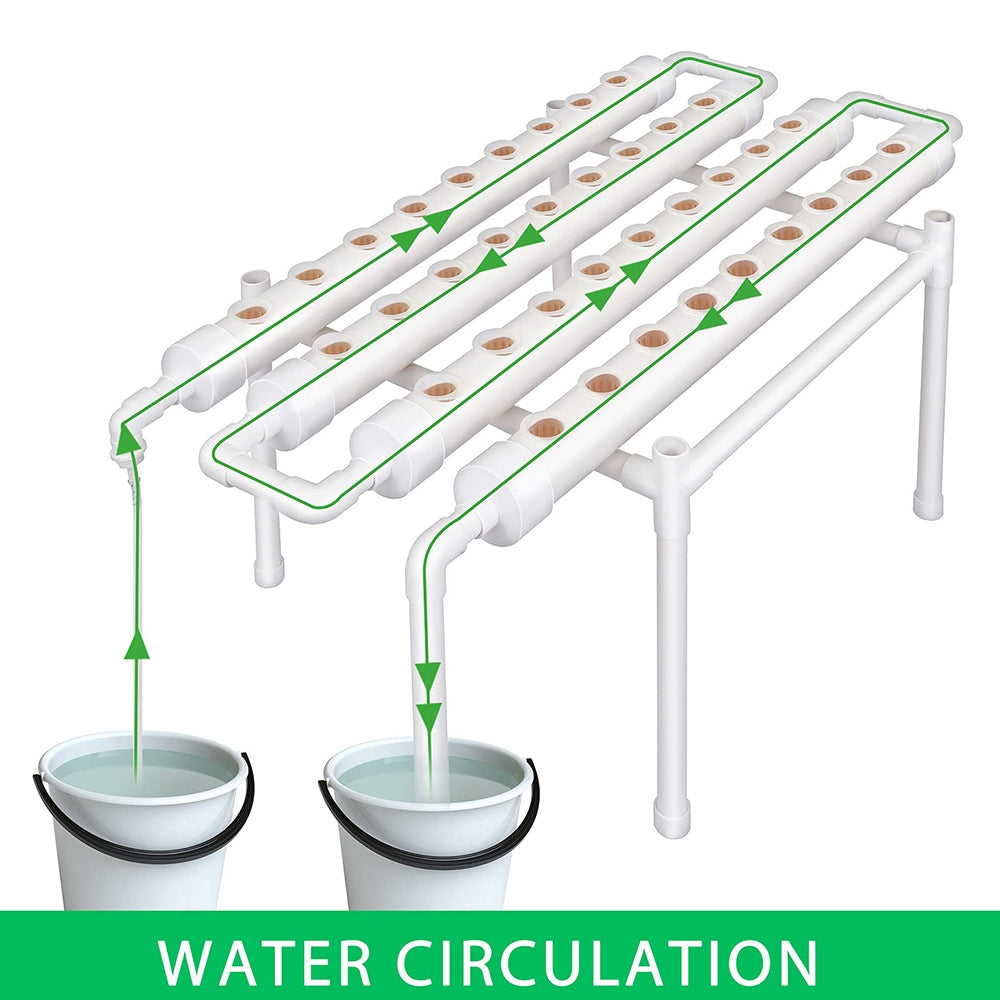 36 Sites Hydroponic Grow Tool Kits Vegetable Garden System 220V Water Pump V201-FDZ1128WH8AU
