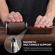 Rolling Knife Sharpener Kit For Straight Edge Roller Knife Sharpening Gift setAU V201-FDZ1520BL8AU