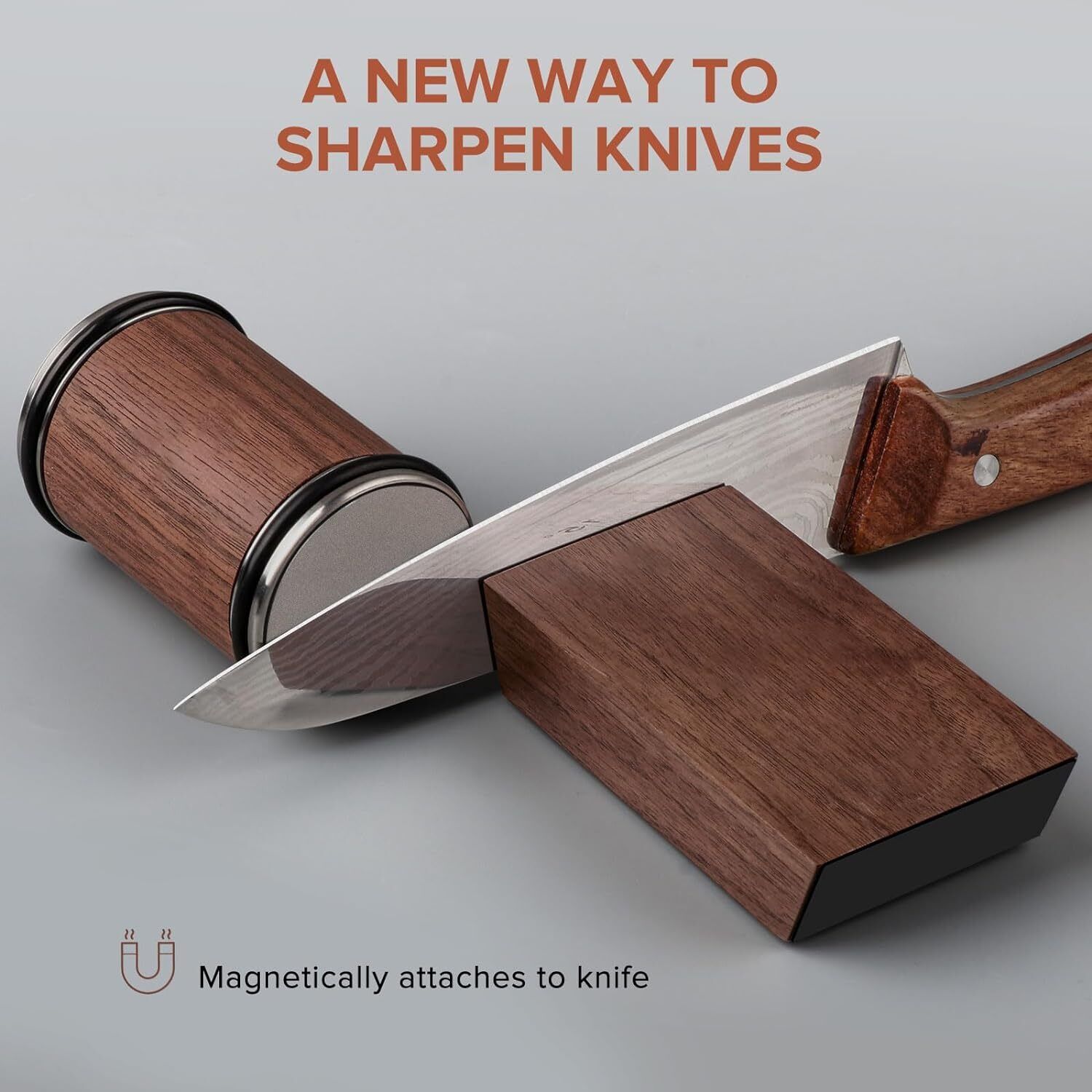 Rolling Knife Sharpener Kit For Straight Edge Roller Knife Sharpening Gift setAU V201-FDZ1520BL8AU