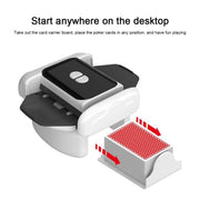 2 Deck Automatic Card Shuffler Board Game Poker Playing Cards Shuffling Machine V201-FDZ1530WH8AU