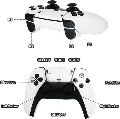 M15 40000+4K HDMI TV Video Game Stick Retro Gaming Console 2 Wireless Controller V201-FDZ1612WH8AU