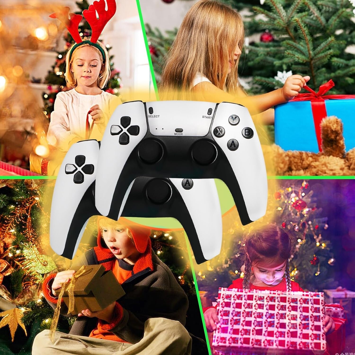 M15 40000+4K HDMI TV Video Game Stick Retro Gaming Console 2 Wireless Controller V201-FDZ1612WH8AU