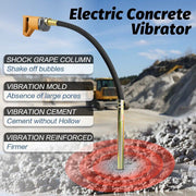 Portable Handheld Electric Concrete Cement Mixing Vibrator w/Flexible Hose MAX1800W V201-FDZ2000YL8AU