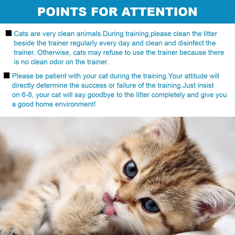 Cat Toilet Training System 3 Step Litter Kwitter Pet Training DVD Instruction V201-FDZ2021WH8AU