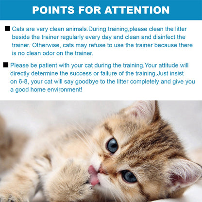 Cat Toilet Training System 3 Step Litter Kwitter Pet Training DVD Instruction V201-FDZ2021WH8AU