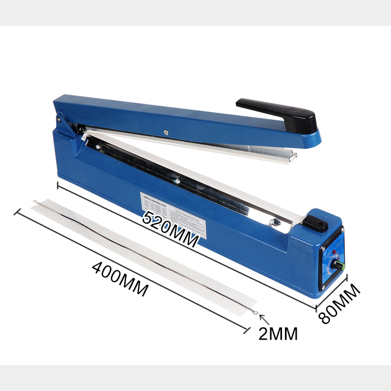 400mm Electric Heat Sealer Sealing Machine Impulse Plastic Poly Bag AU PLUG V201-FDZ2222DB8AU