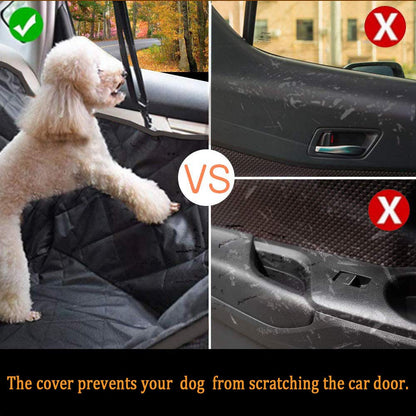 Premium Waterproof Pet Cat Dog Back Car Seat Cover Hammock Nonslip Protector Mat V201-FDZ2350BL8AU