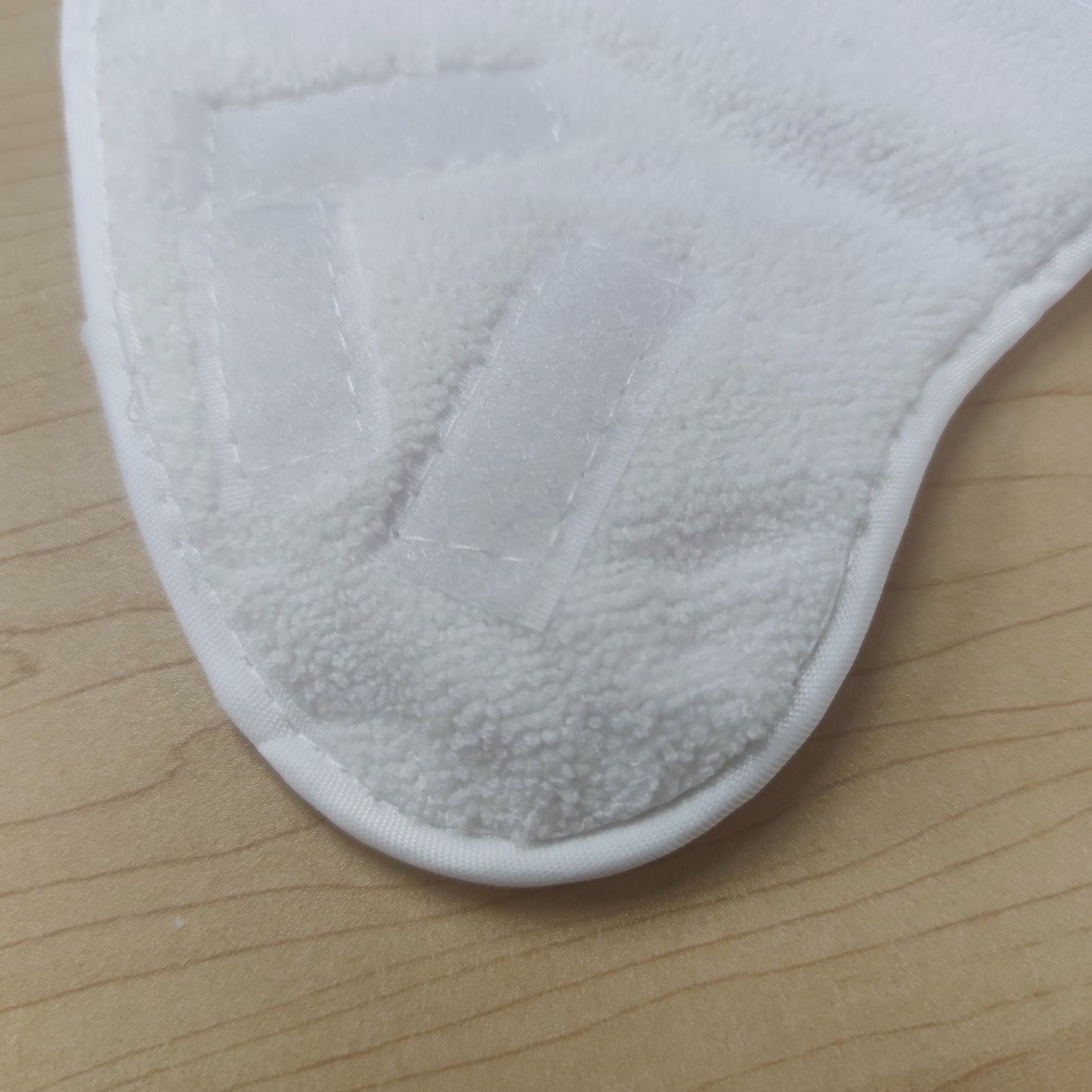 5PCS Stick On White Washable Cleaning Pads Microfiber For X5 Steam Mop H20 H2O V201-FDZ4214WH5AU