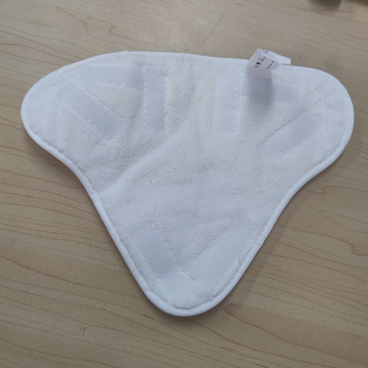 5PCS Stick On White Washable Cleaning Pads Microfiber For X5 Steam Mop H20 H2O V201-FDZ4214WH5AU