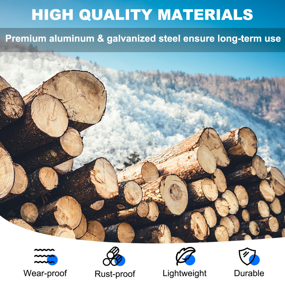 Chainsaw Mill For Saws 14"-36" Bar Furniture Making Wood Cutting Aluminum Steel V201-FDZ8836SI8AU