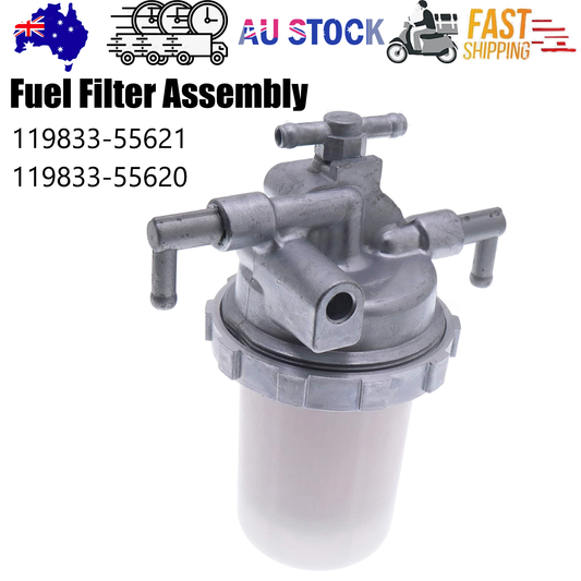Fuel Filter Assembly 119833-55621 119833-55620 for Yanmar 2TNV70 3TNM72 3TNM74F V201-FMOFOWS-5621-SLSC-AU