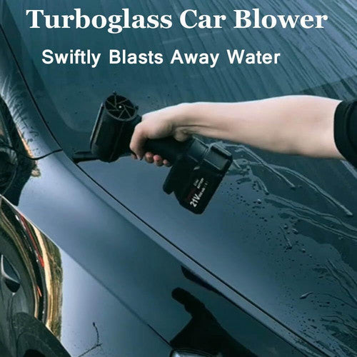 Cordless Blower Portable Handheld Electric Brushless Turbo Jet Fan w/2 Batteries V201-FUN0048BL8AU